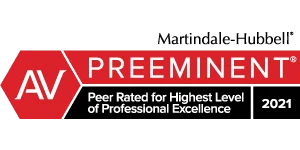 Preeminent Peer Rated For Highest Level Of Professional Excellence 2021