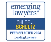 Leading Lawyers Badge: 2024 Chloe Schultz
